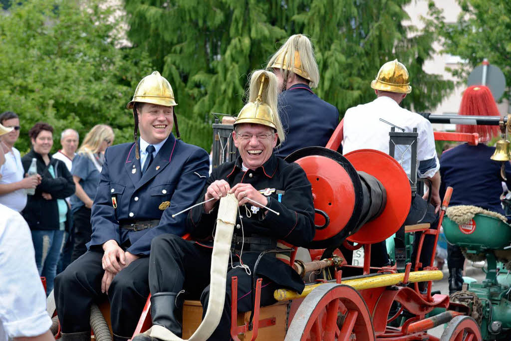 Impressionen vom viertgigen Fest der Freiwilligen Feuerwehr, Abteilung Nollingen.