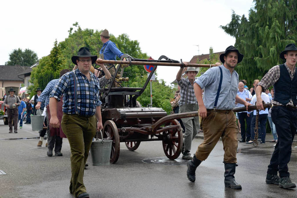 Impressionen vom viertgigen Fest der Freiwilligen Feuerwehr, Abteilung Nollingen.