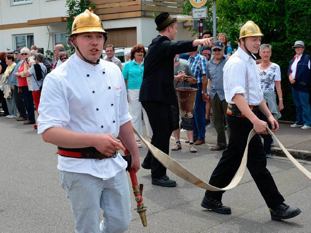 Impressionen vom viertgigen Fest der Freiwilligen Feuerwehr, Abteilung Nollingen.