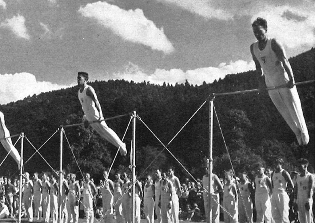 Das badische Turnfest 1954 in Freiburg