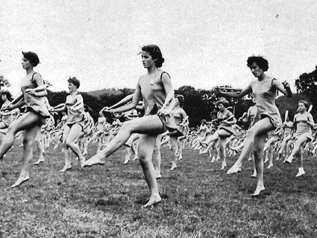 Das badische Turnfest in Freiburg 1954  | Foto: ZVG Sportreferat