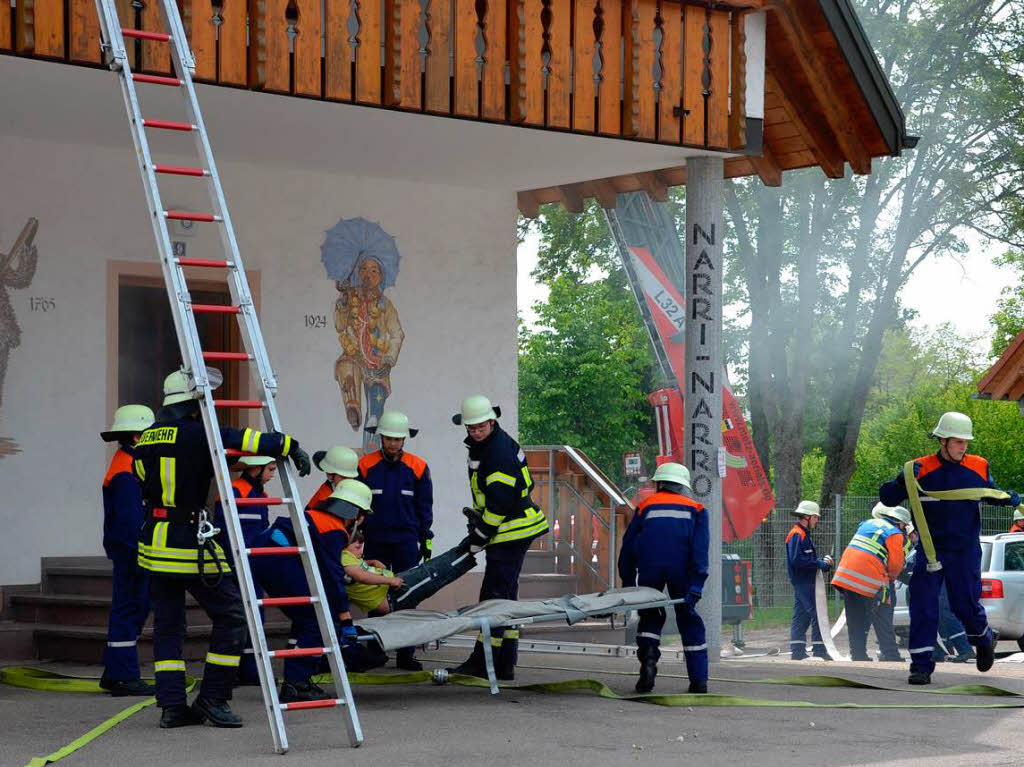 Schaubung der Jugendfeuerwehr.