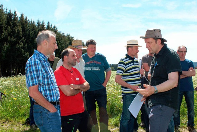 Natura 2000 lsst gren: Vor Beginn d...schutzgebiet Ochsenberg-Litzelstetten.  | Foto: Christa Maier