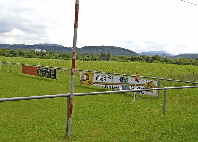 Zwischen den Sportpltzen des SV Obers...llen drei Golfbahnen angelegt werden.   | Foto: Axel Kremp