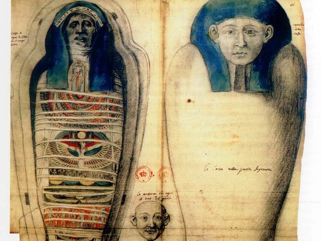 Dieses Bild zeigt  nicht die gefundene...ng einer Mumie aus dem alten gypten.   | Foto: BZ