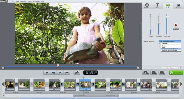 Ein Programm wie Video Easy HD 5  ist ...nsteiger schon ziemlich  gut geeignet   | Foto:  Magix