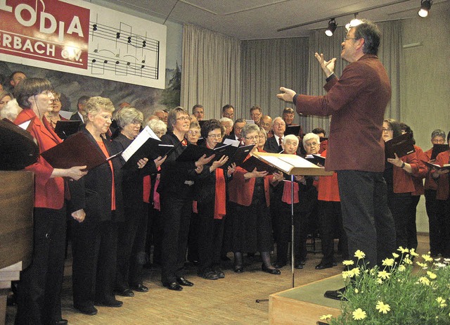 Ein interessantes Frhjahrskonzert bot...bach und der Chorgemeinschaft Haslach.  | Foto: Thomas Steimer