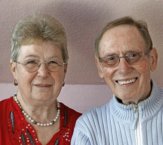 Seit 50 Jahren verheiratet: Waltraud und Gnter Erb.   | Foto: ulrike le bras
