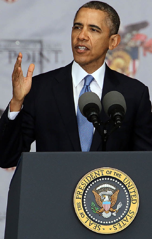 Obama in West Point   | Foto: AFP