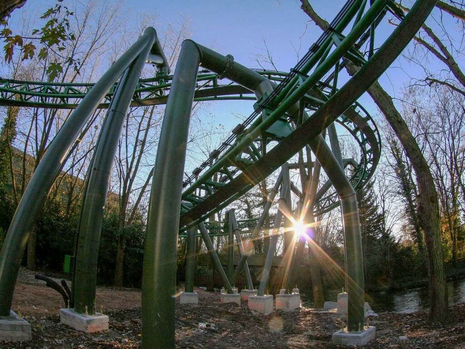Die Minimoy-Achterbahn befindet sich noch im Testbetrieb.  | Foto: Europa-Park