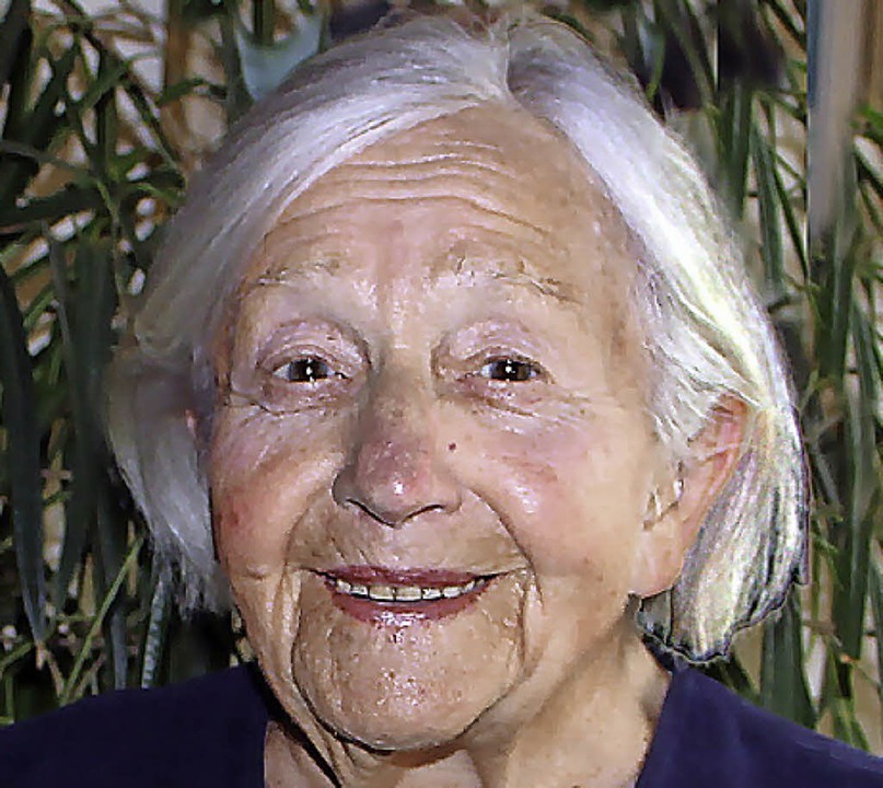 Gertrud Bergamini wurde 95 Jahre alt.   | Foto: trogus