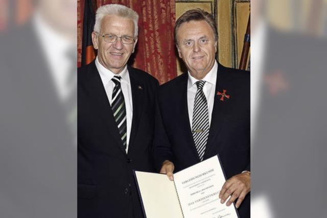 Roland Mack erhält das Bundesverdienstkreuz Erster Klasse