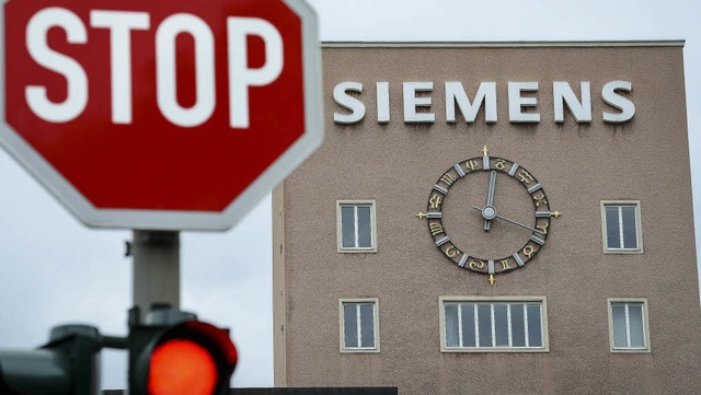 Bei Siemens herrscht Unsicherheit, wen der bevorstehende Umbau betrifft.  | Foto: dpa