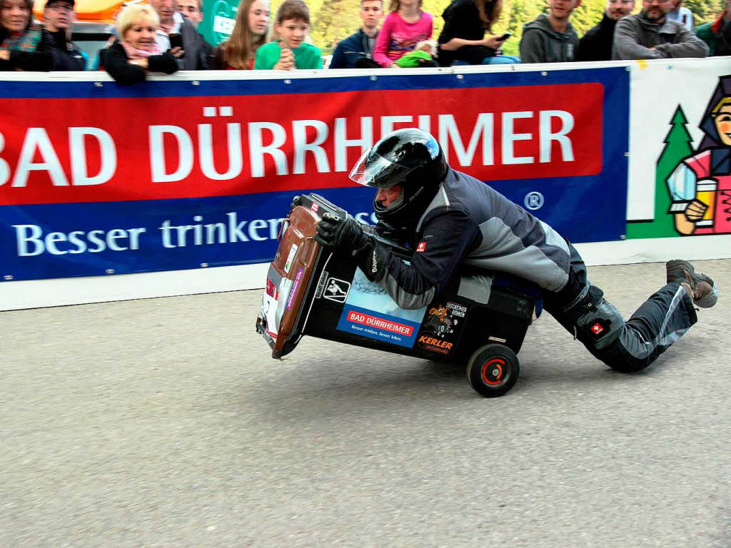 Der Fastweltmeister Joachim Hfker in voller Aktion.