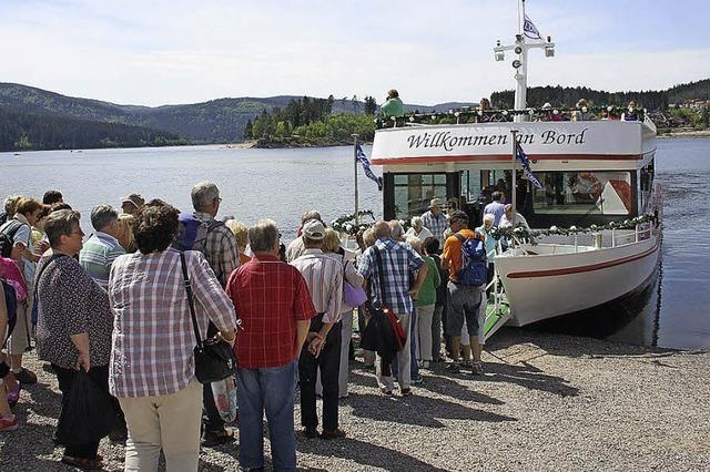 Erlebnisreiche Rundfahrt auf der nagelneuen MS Schluchsee