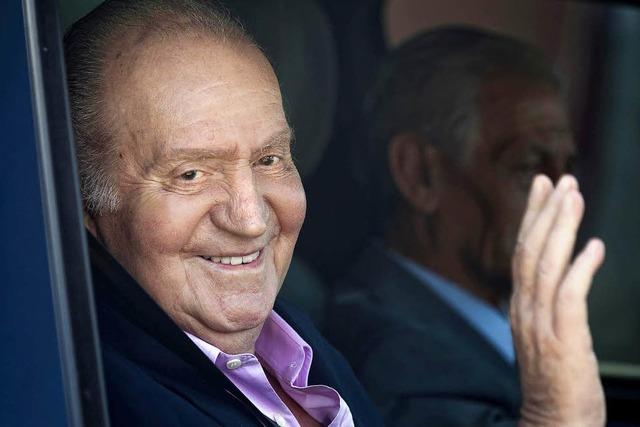 Spaniens Knig Juan Carlos dankt ab