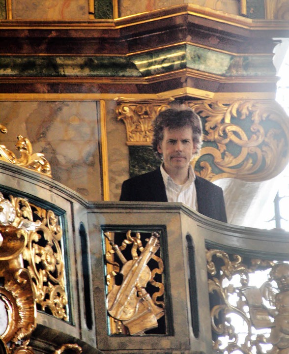 <Text>Der Salzburger Organist Hannfrie...h und Wolfgang Amadeus Mozart.</Text>   | Foto: Hans Jrgen Kugler