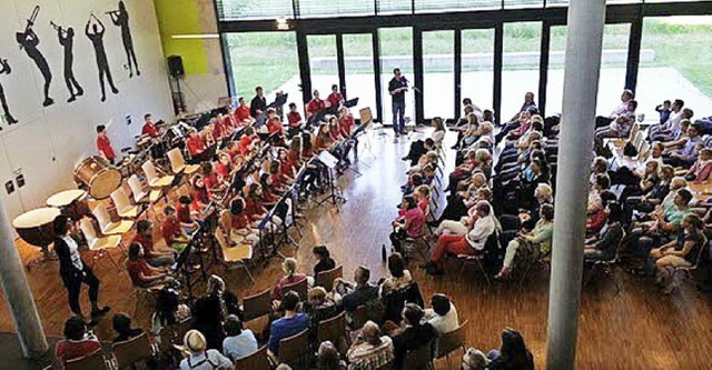 Groe Bhne fr junge Musiker: Das Jug...ival im Brgersaal der Malteserhalle.   | Foto: privat