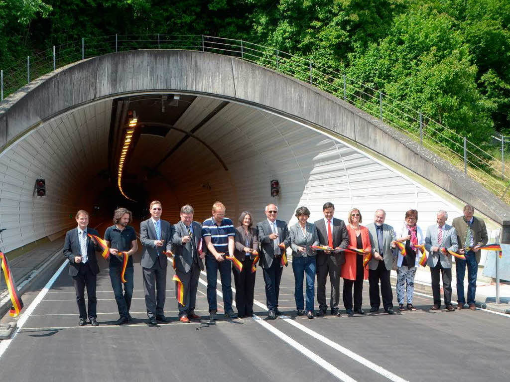 Offizielle Tunnelwiedereröffnung am 2. Juni 2014. Offizielle Tunnelwiedereröffnung am 2. Juni 2014.