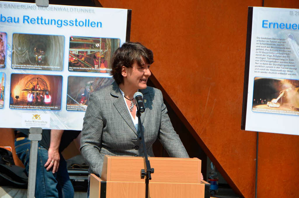 Gisela Splett, Staatssekretärin im Landesverkehrsministerium. Gisela Splett, Staatssekretärin im Landesverkehrsministerium.