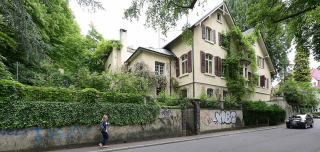 Ein lauschiges Pltzchen: die Villa an... der Dichter Reinhold Schneider lebte.  | Foto: Schneider