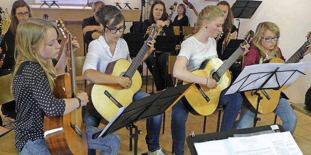 Den ersten  Auftritt absolvierte das G...Wernet, Hanna Rieder und Lina Rieder.   | Foto: Eberhard Weiss