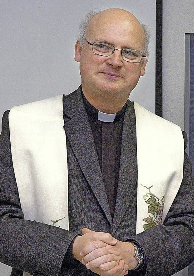 Pfarrer Thorsten Weil ist Leiter der P... der Leitung des kirchlichen Gerichts.  | Foto: Jrgen Schweizer