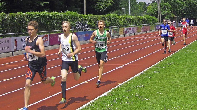 Die Baden-Wrttembergischen Staffelmei...chwaldstadion in Mllheim ausgetragen.  | Foto: Privat