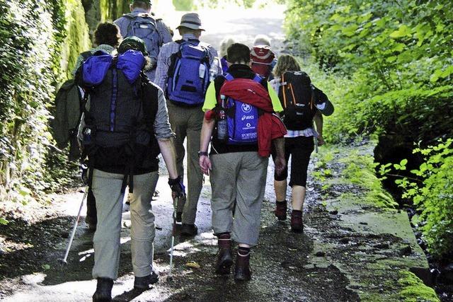 ber zwei Gipfel mit der Fahne