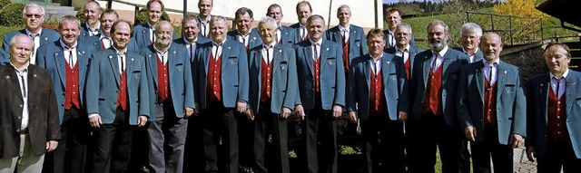 Der Gesangverein Gresgen freut sich ber seinen 150.  Vereinsgeburtstag.   | Foto: wolfgang Grether