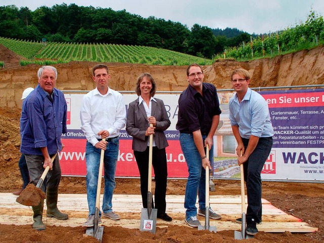 Bald Besitzer eines eigenen Weingutes ...mon, Monika, Mathias und Josef Renner   | Foto: Hubert rderer