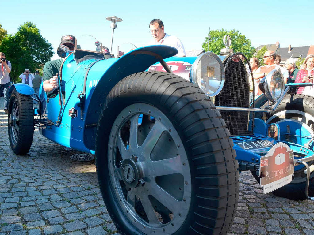 Bugatti 51 von 1929 mit den originalen Leichtmetallrdern