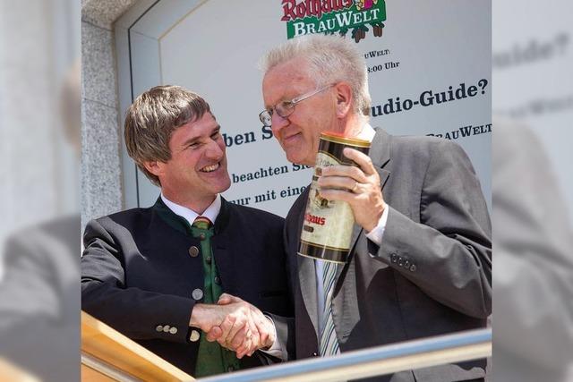 Fotos: Ministerprsident in Rothaus