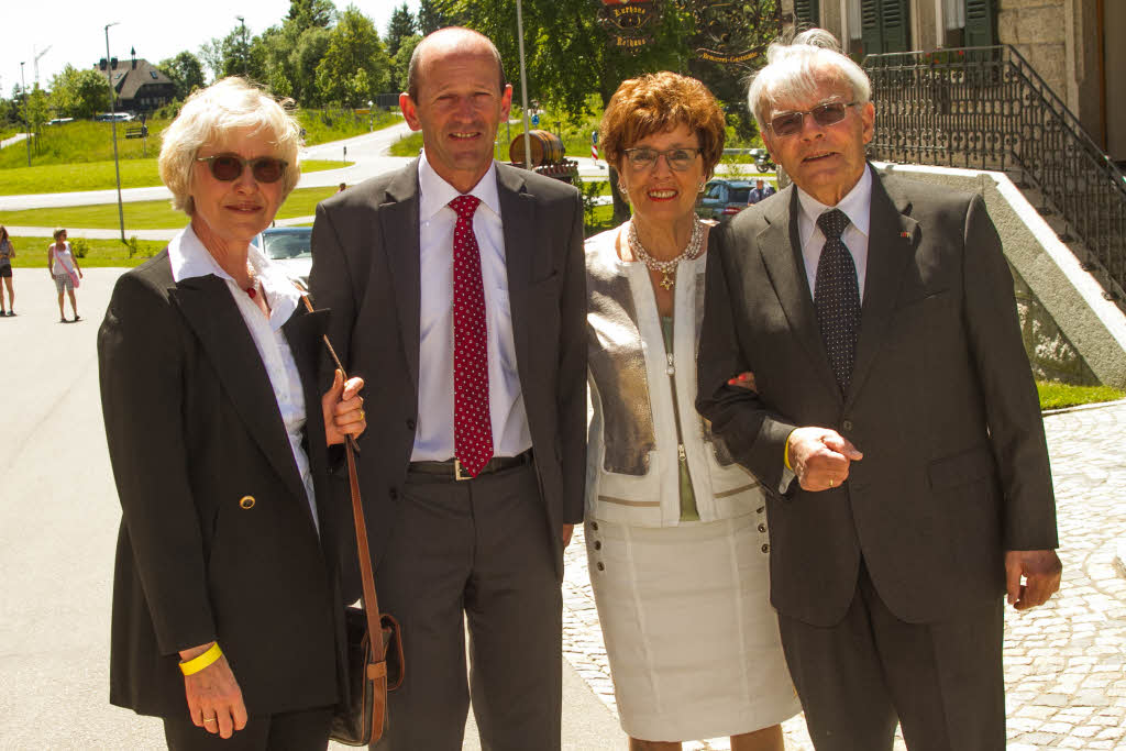 Ministerprsident Winfried Kretschmann weiht Brauwelt in Rothaus ein