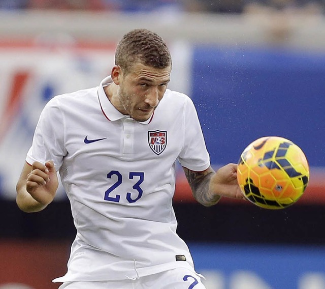 Fabian Johnson ist der Gewinner im US-Team whrend der WM-Vorbereitung.   | Foto: AFP