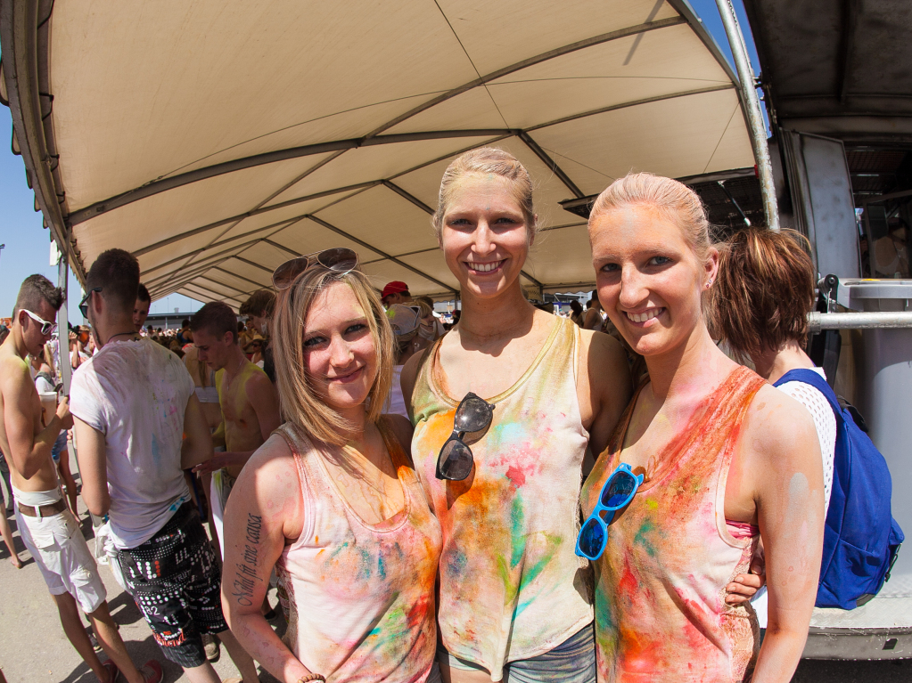 Das Holi-Festival 2014 in Freiburg