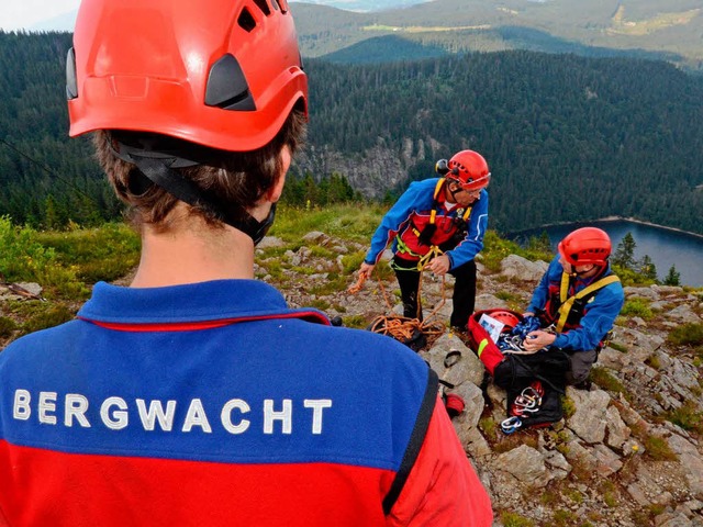 In diesem Frhjahr hatte die Bergwacht Schwarzwald schon reichlich zu tun.  | Foto: dpa