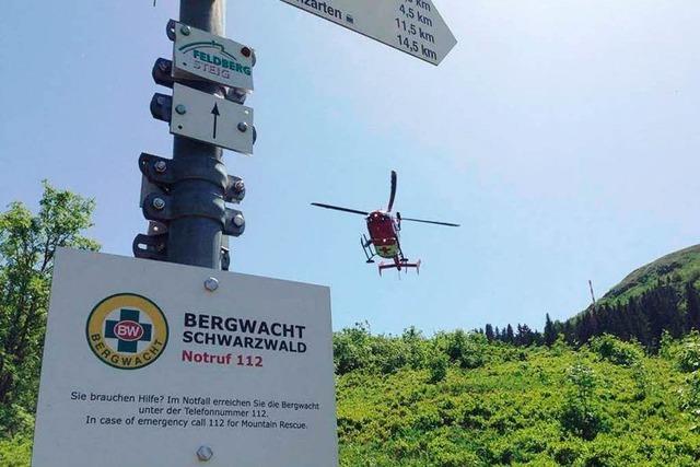 Bergwacht-Einsatz: Waldkircher Seniorin am Zastler gerettet