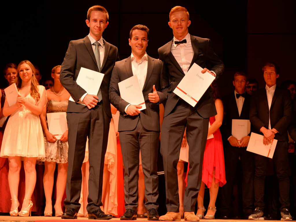 Eindrcke vom Abiball des georg-Bchner-Gymnasiums im Rheinfelder Brgersaal