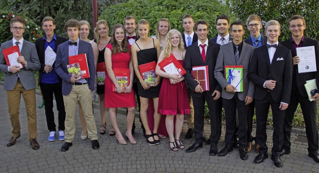 <Text>Zahlreiche Abiturienten des Brei...alls mit Preisen ausgezeichnet.</Text>  | Foto: Simon Krause