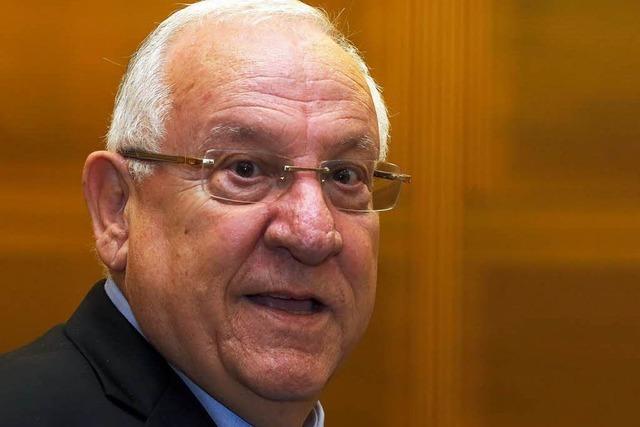 Reuven Rivlin siegt bei Prsidentenwahl in Israel