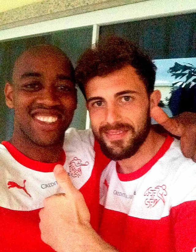 Gelson Fernandes und Admir Mehmedi  | Foto: Gelson Fernandes