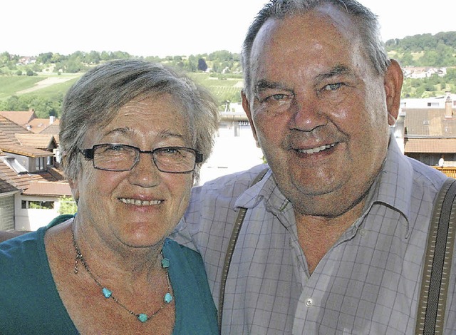 Monika und Hermann Glck &#8211; seit 50 Jahren ein Paar.   | Foto: Tolsdorf