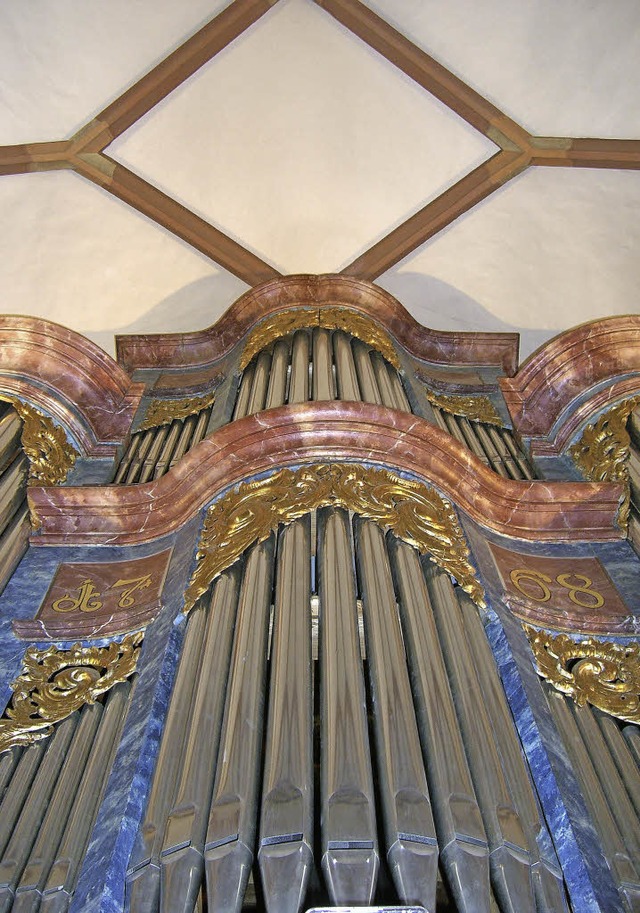 Schopfheims Orgeln &#8211; hier die St...211; werden im Juli wieder erklingen.   | Foto: zvg