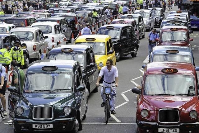 Taxifahrer wollen keine Konkurrenz aus dem Internet