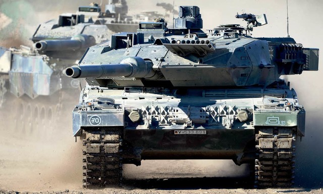 Exportschlager: Der deutsche  Kampfpanzer Leopard  | Foto: dpa