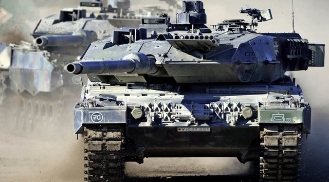 Exportschlager: Der deutsche  Kampfpanzer Leopard  | Foto: dpa