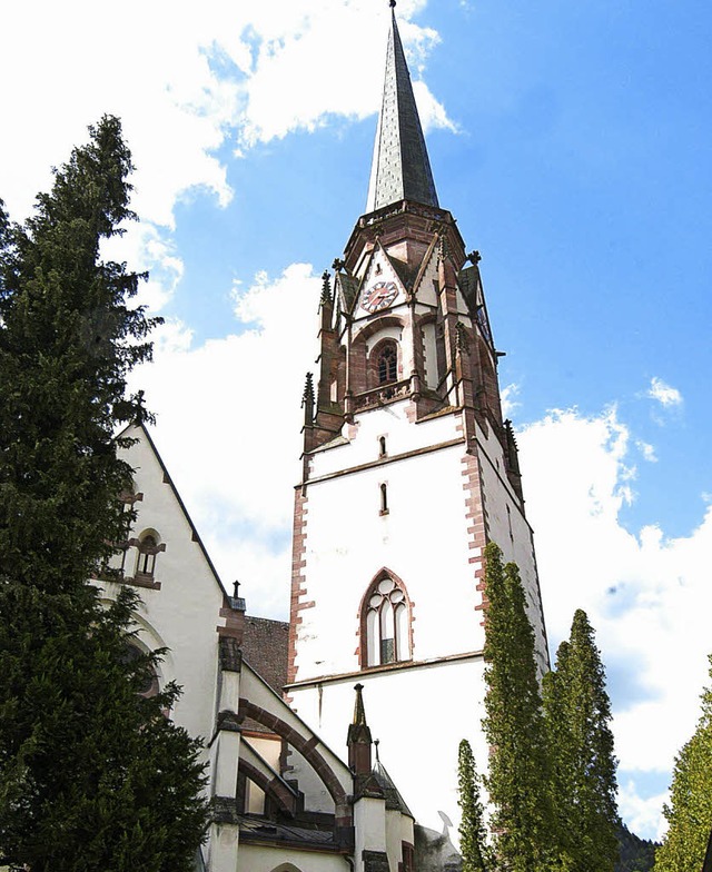 In Schnau wird das groe Kirchenjubilum vorbereitet.   | Foto: Bergmann