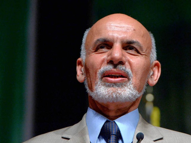 Kopf-an-Kopf-Rennen: Ashraf Ghani will Prsident werden...  | Foto: AFP