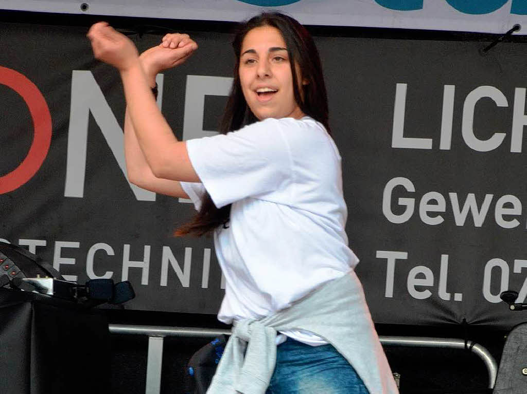 Streetdancer und ein Beatboxer stellten sich bei Wein und Musik am Samstagnachmittag in Staufen der Expertenjury.